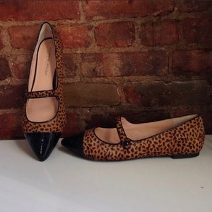 Julianne Hough Cheetah Print Flats